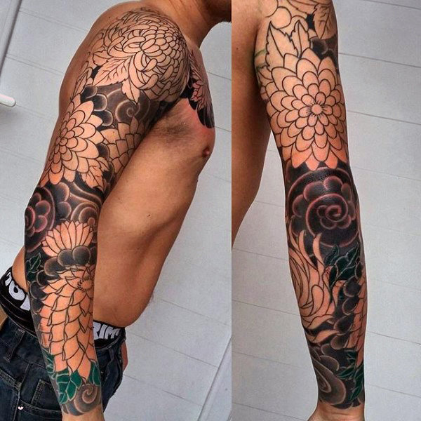 tatuagem crisantemo 16