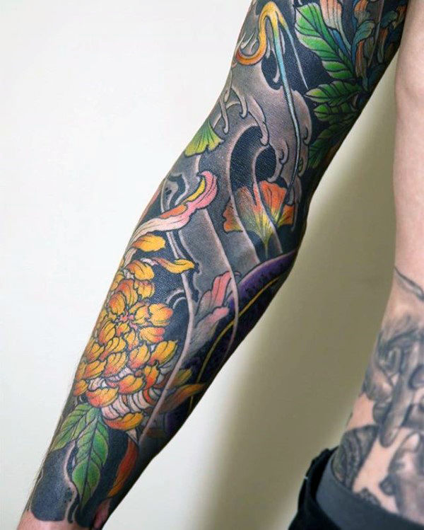 tatuagem crisantemo 178