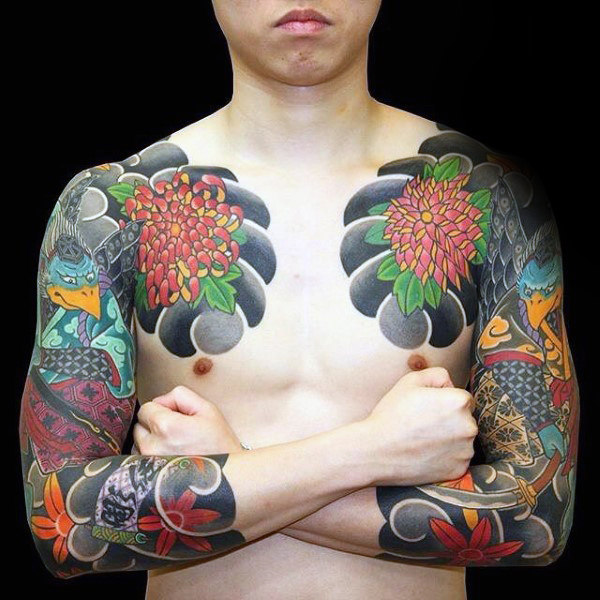 tatuagem crisantemo 188
