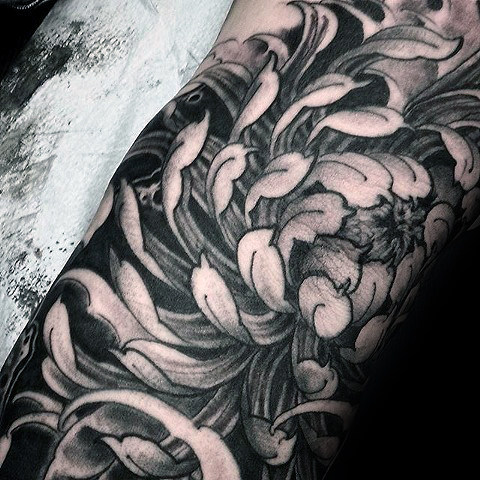 tatuagem crisantemo 196