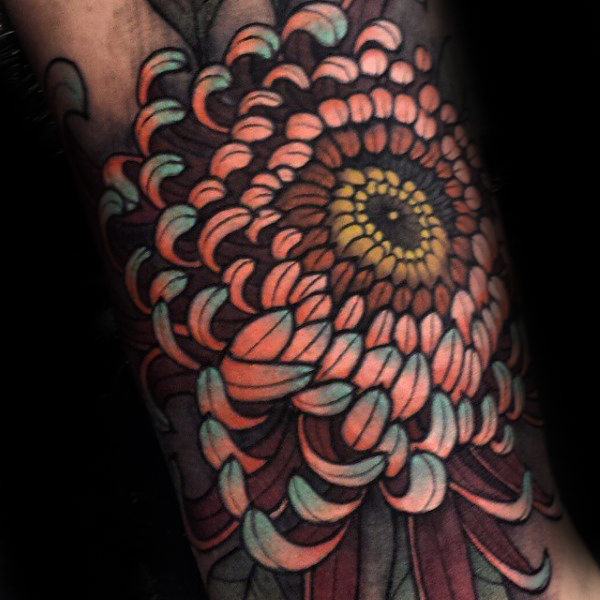 tatuagem crisantemo 22
