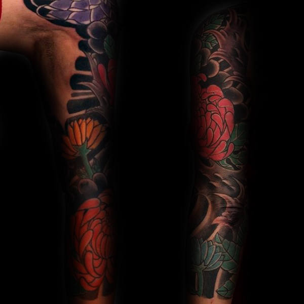 tatuagem crisantemo 30