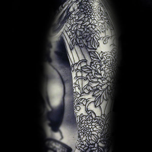 tatuagem crisantemo 36