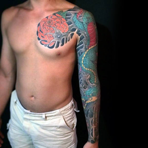 tatuagem crisantemo 54