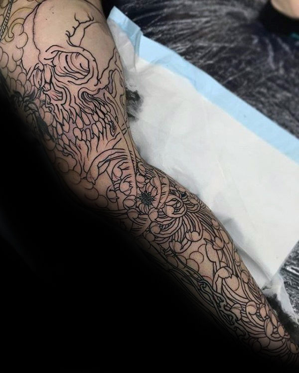 tatuagem crisantemo 68