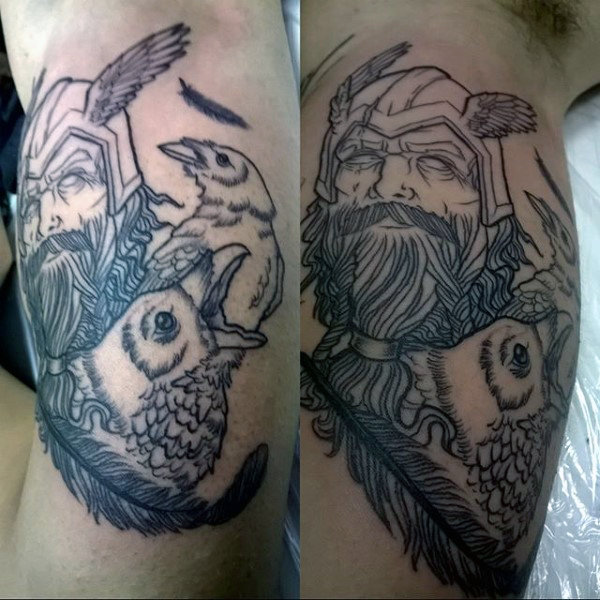 tatuagem deus odin 06