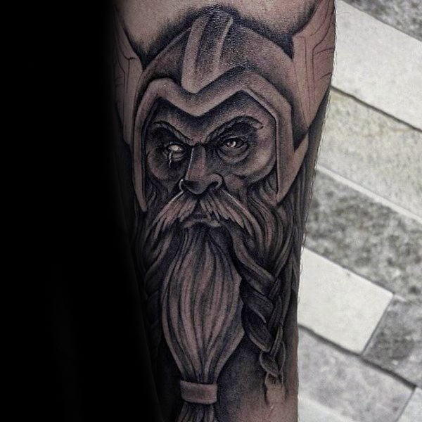 tatuagem deus odin 40