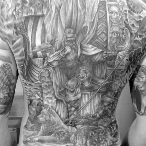 tatuagem deus odin 42