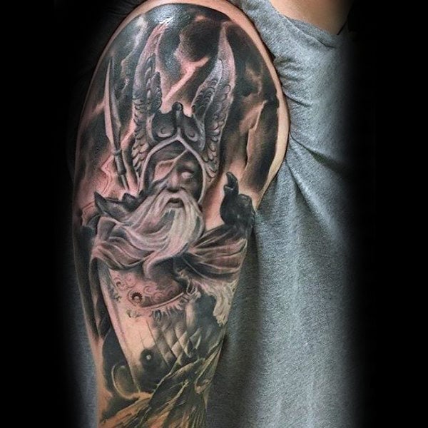 tatuagem deus odin 44