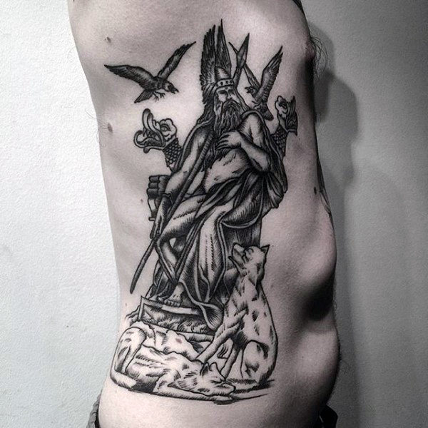 tatuagem deus odin 66