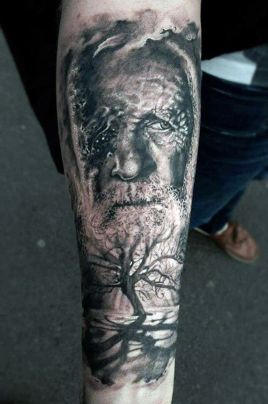 tatuagem deus odin 68