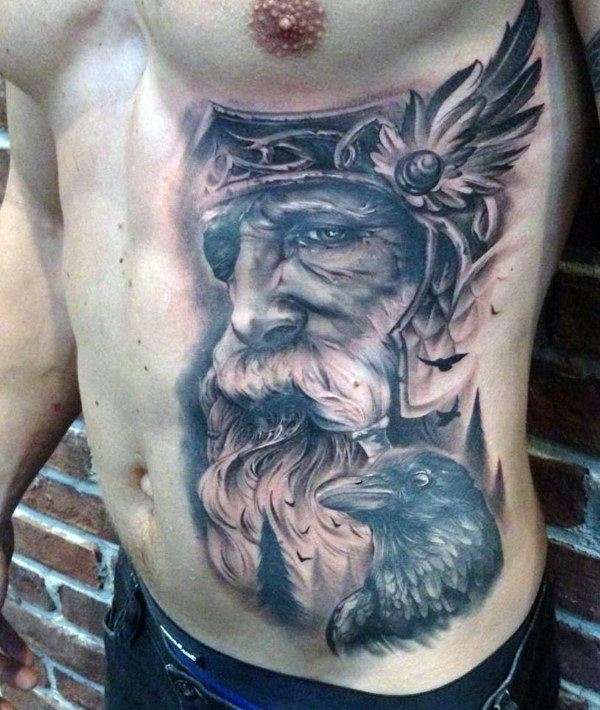 tatuagem deus odin 90