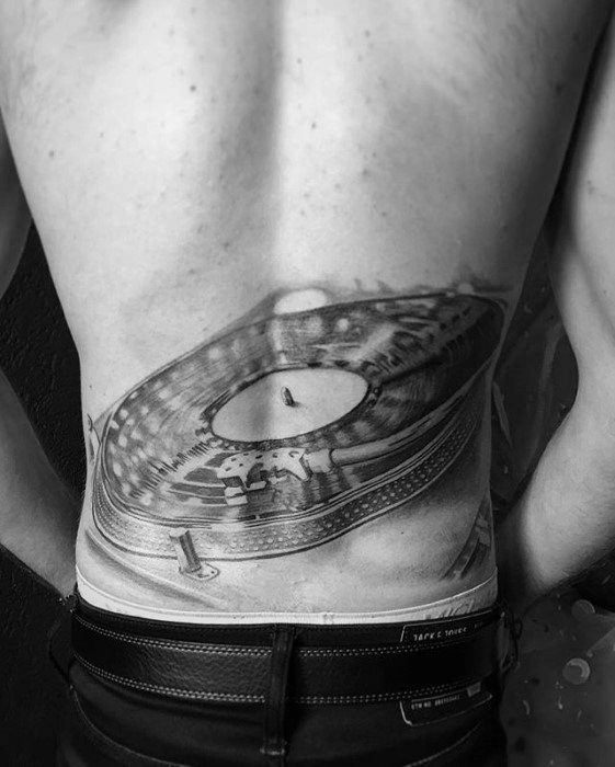 tatuagem discos de vinil 34