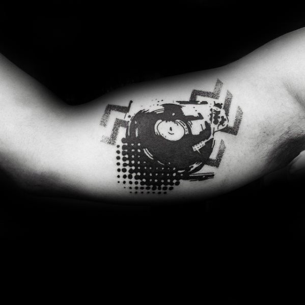 tatuagem discos de vinil 78