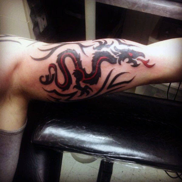 tatuagem dragao tribal 08