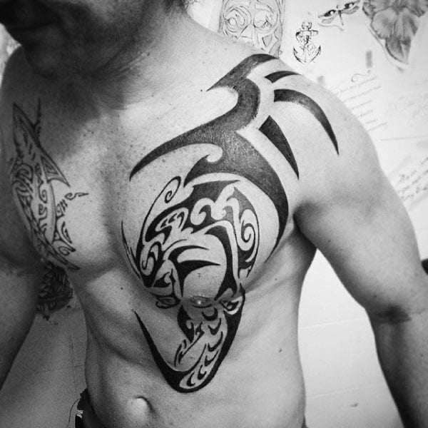 tatuagem dragao tribal 110