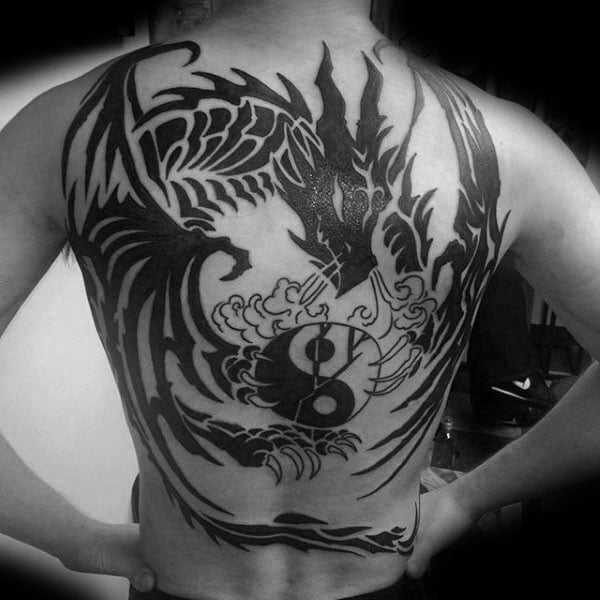 tatuagem dragao tribal 24