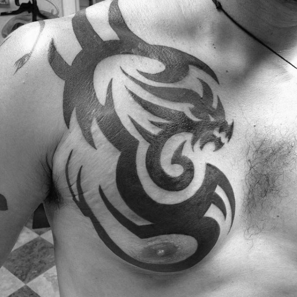 tatuagem dragao tribal 38