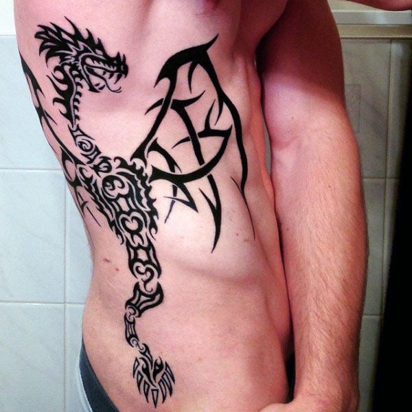 tatuagem dragao tribal 64