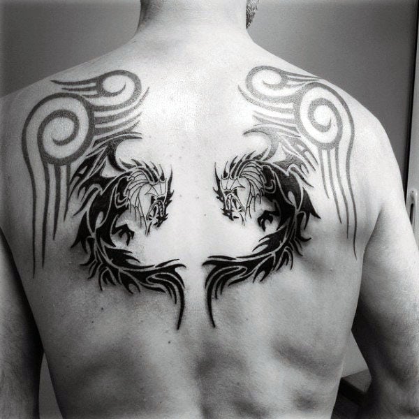 tatuagem dragao tribal 72