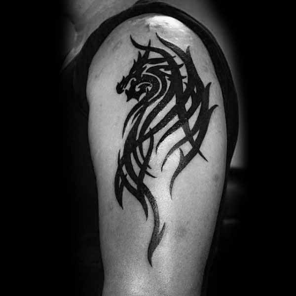 tatuagem dragao tribal 96