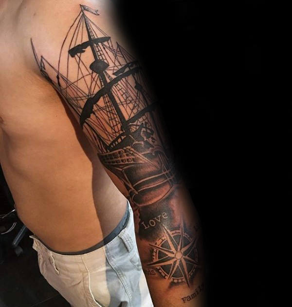 tatuagem estrela nautica 104