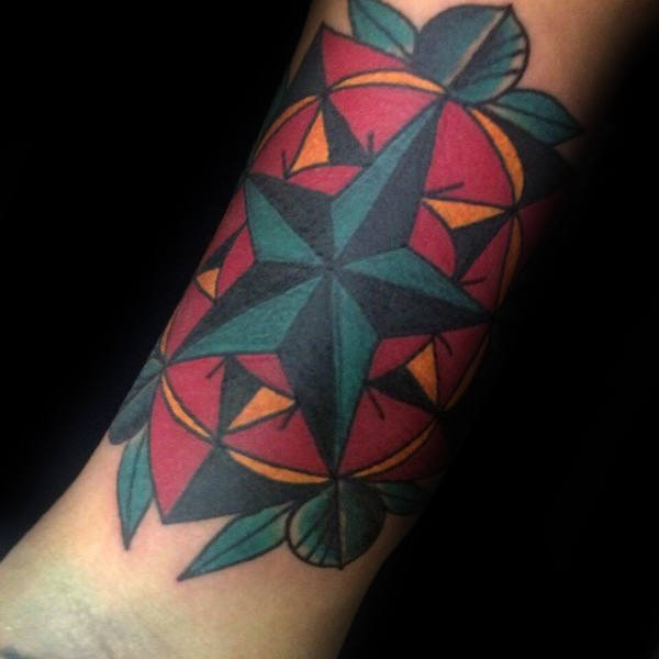 tatuagem estrela nautica 128