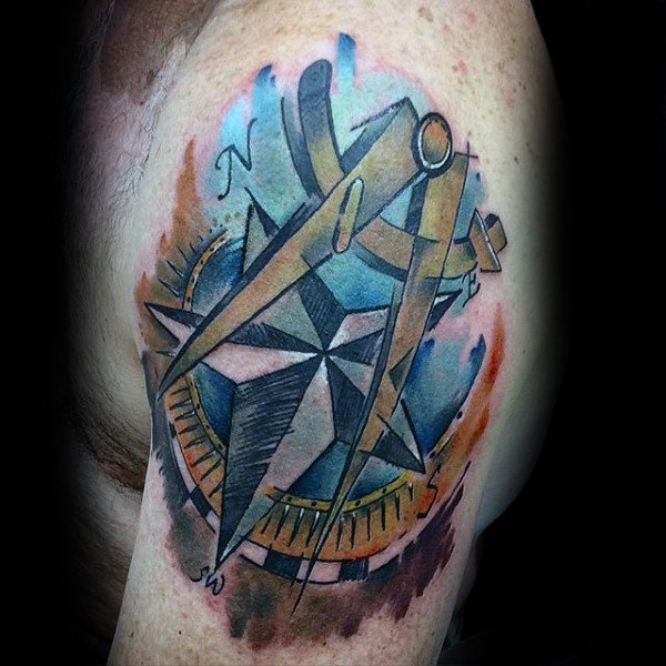 tatuagem estrela nautica 148
