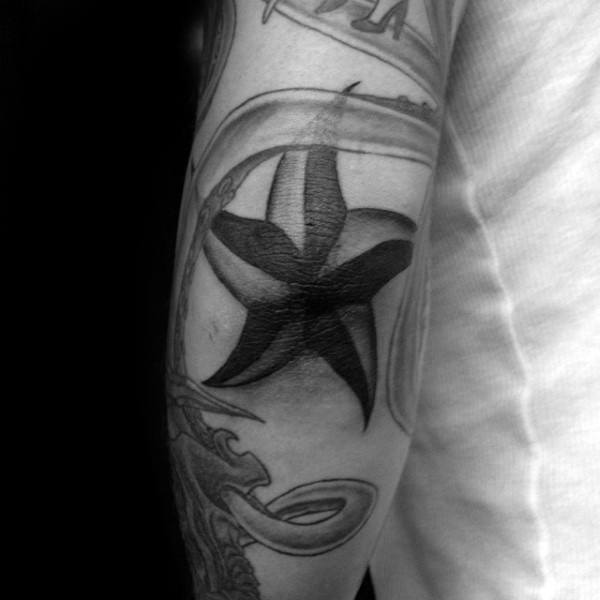 tatuagem estrela nautica 22