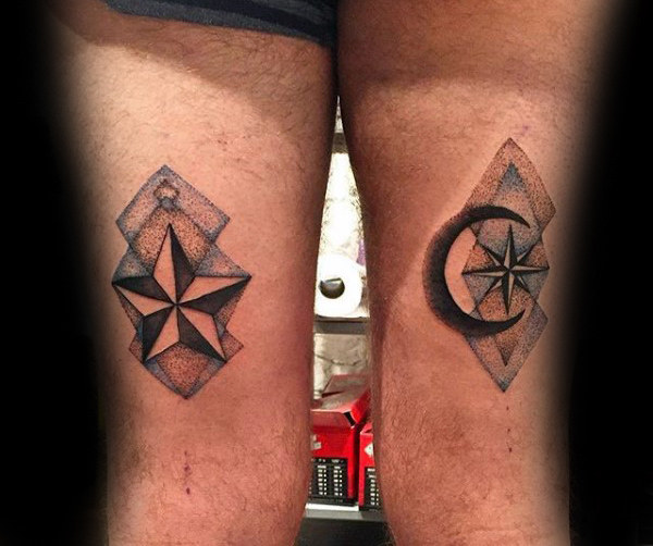 tatuagem estrela nautica 30