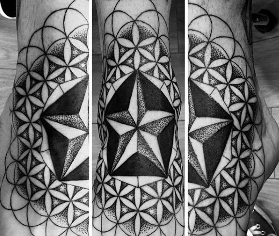 tatuagem estrela nautica 44