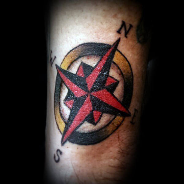tatuagem estrela nautica 52