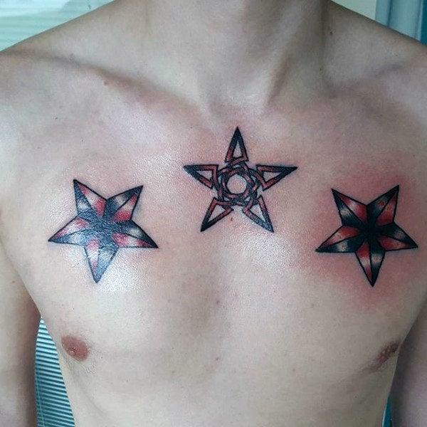 tatuagem estrela nautica 60