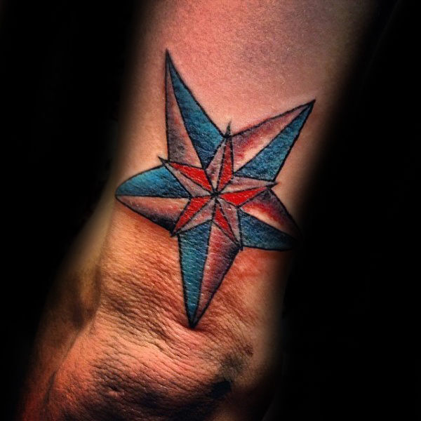 tatuagem estrela nautica 64
