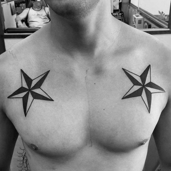 tatuagem estrela nautica 72