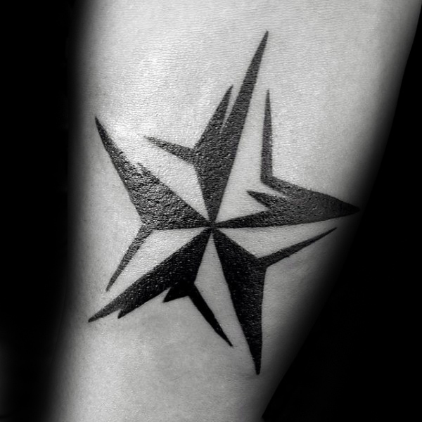 tatuagem estrela nautica 86