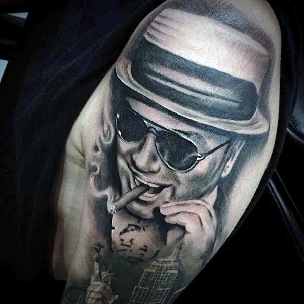 tatuagem gangster 13