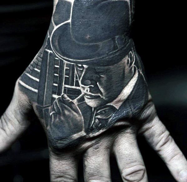 tatuagem gangster 34