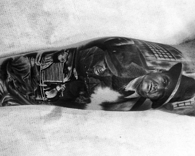 tatuagem gangster 88