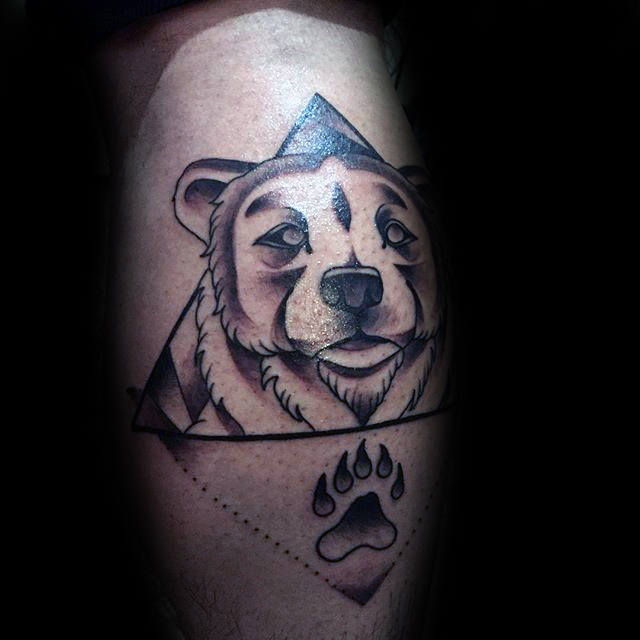 tatuagem garra arranhao urso 28