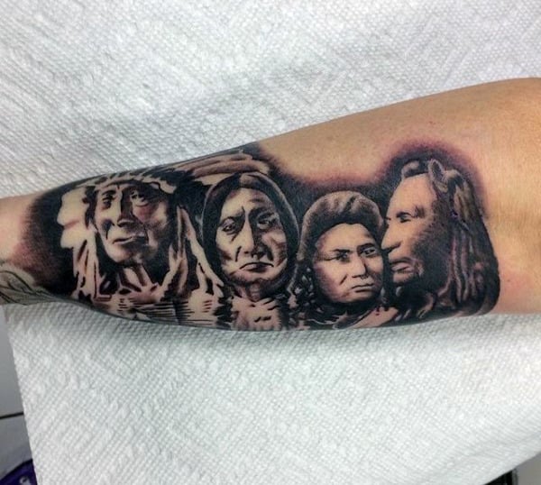 tatuagem indio americano 109172