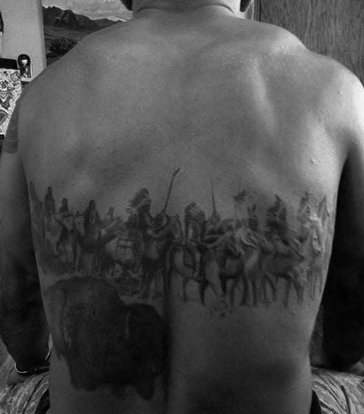tatuagem indio americano 201122