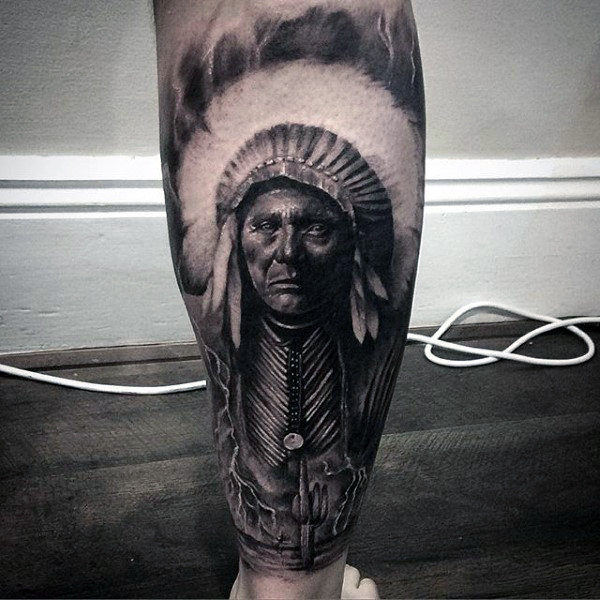 tatuagem indio americano 217112