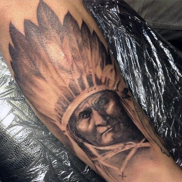 tatuagem indio americano 221110