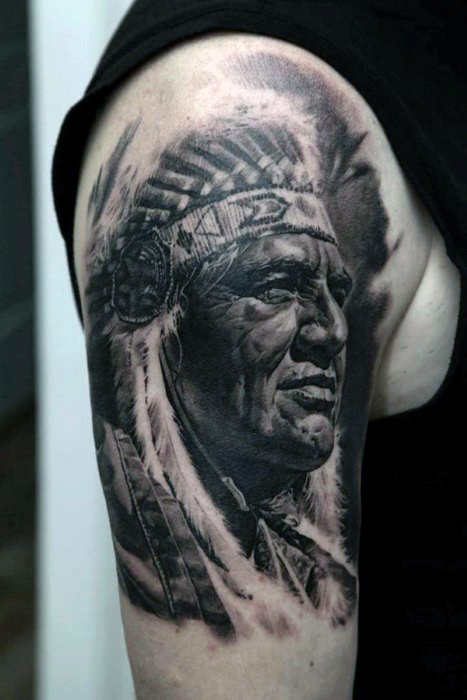 tatuagem indio americano 4528