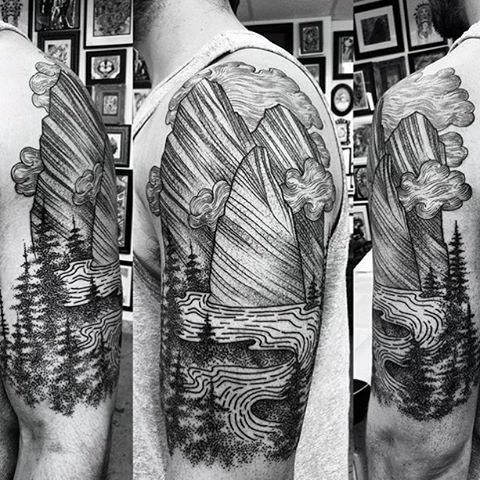 tatuagem linhas 110