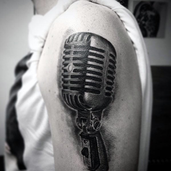 tatuagem microfone 02