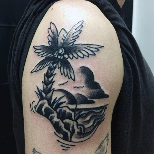 tatuagem palmeira 100