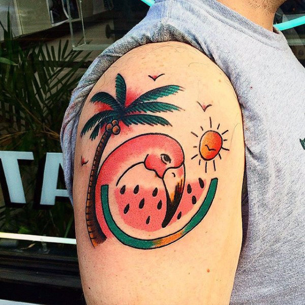 tatuagem palmeira 114
