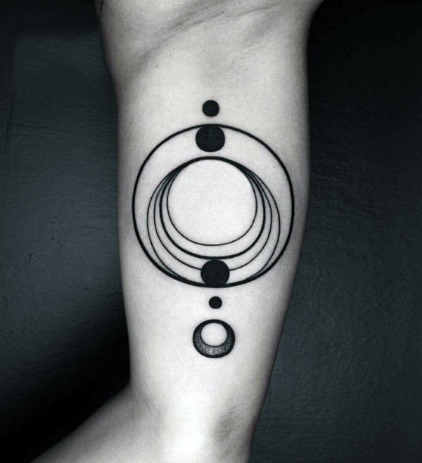 tatuagem sistema solar 97